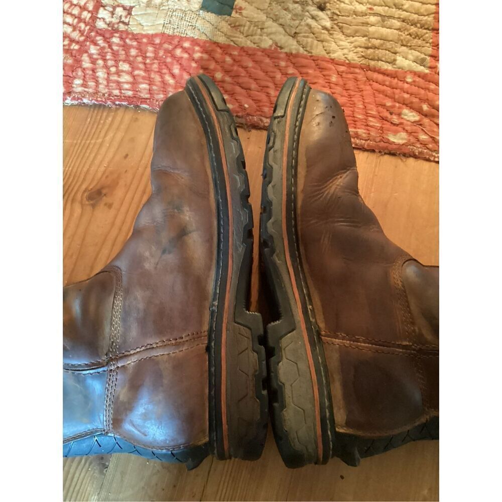Timberland Pro True Grit pull On Work Boot Sz 9 Composite Toe View 6